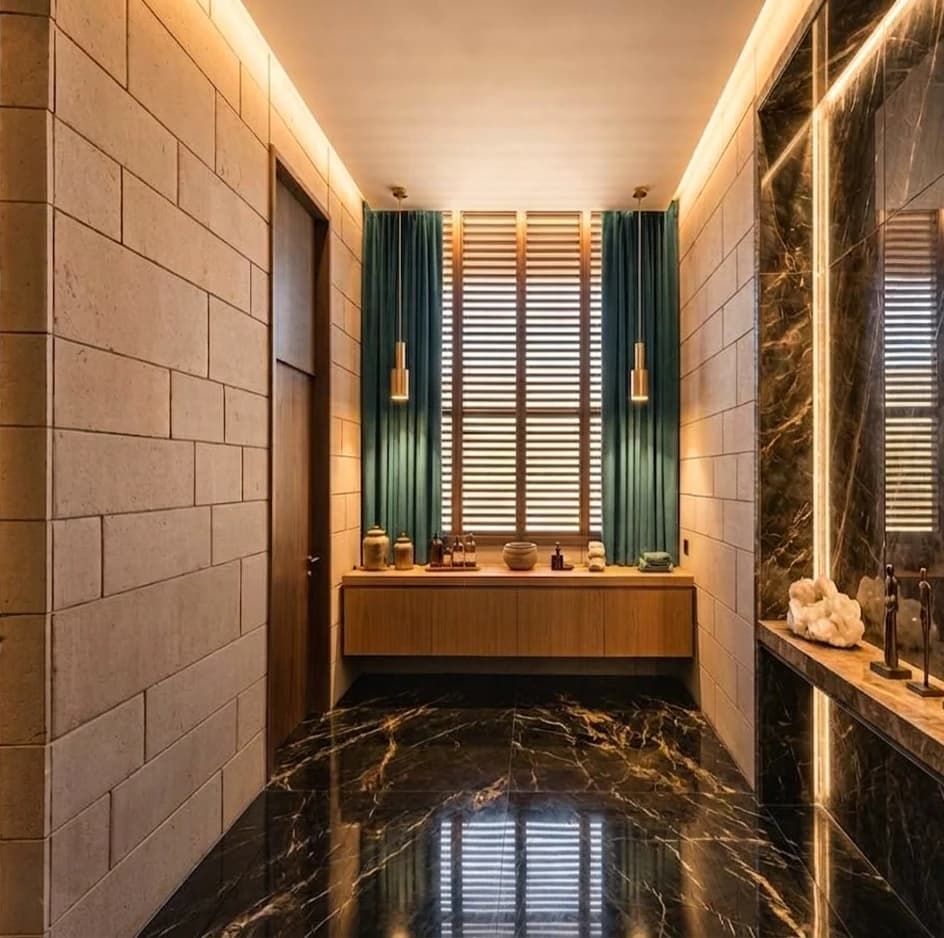 Bathroom wall cladding